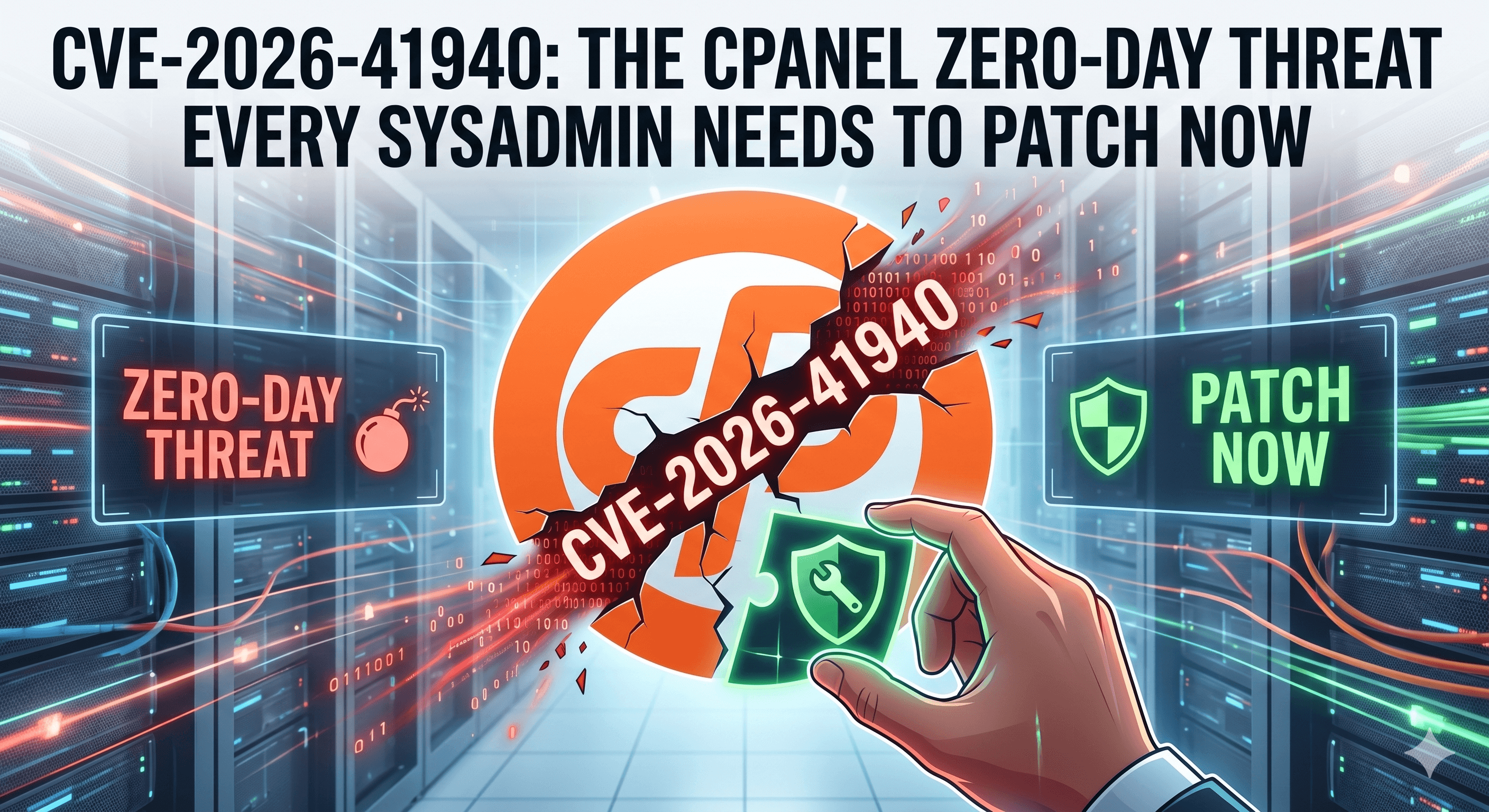 CVE-2026-41940: The cPanel Zero-Day Threat Every SysAdmin Needs to Patch Now